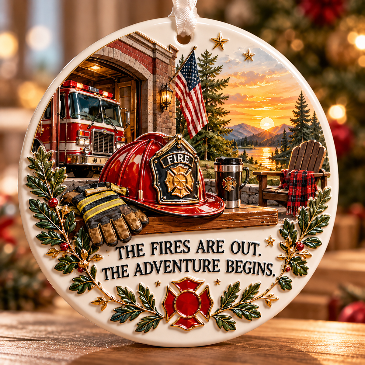 🎄 Retirement Ornament Collection | Half a Lifetime of Dedication, Now the Good Times Begin
