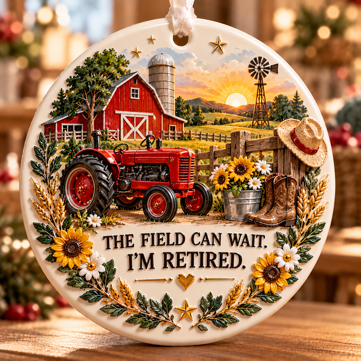 🎄 Retirement Ornament Collection | Half a Lifetime of Dedication, Now the Good Times Begin