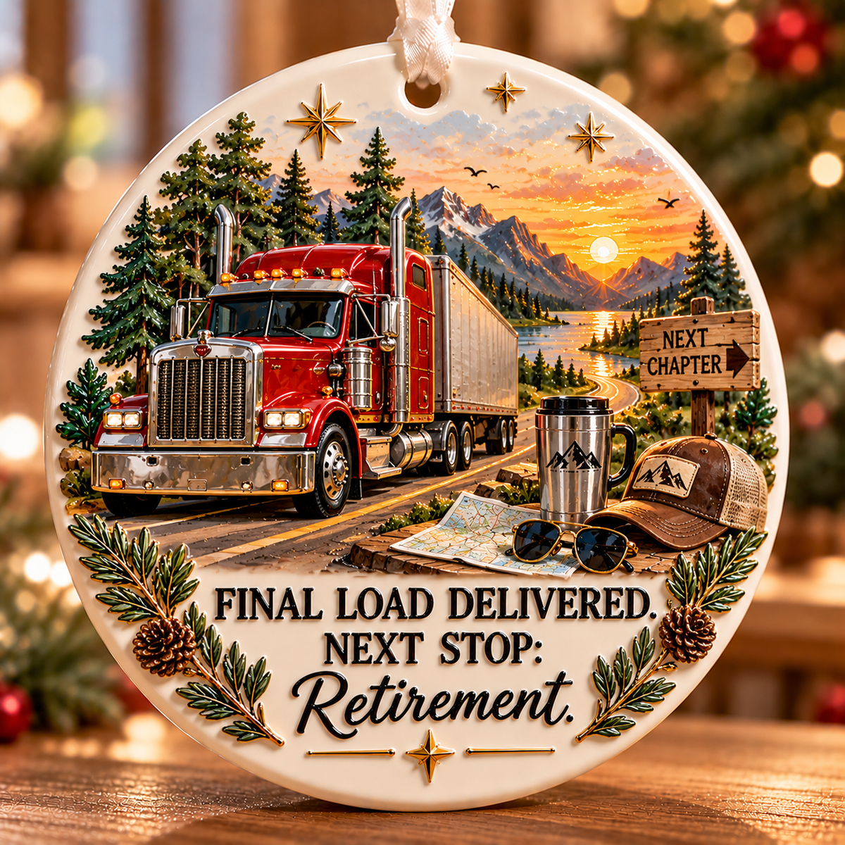🎄 Retirement Ornament Collection | Half a Lifetime of Dedication, Now the Good Times Begin