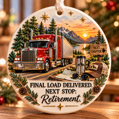 🎄 Retirement Ornament Collection | Half a Lifetime of Dedication, Now the Good Times Begin