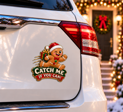 🎄 Funny Christmas Character Car Emblems | Add Instant Holiday Cheer to Your Ride