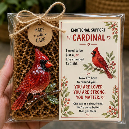 💌 Emotional Support Glass Animal Gift Set | 7 Meaningful Designs with Encouragement Card & Gift-Ready Packaging ✨