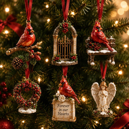 24 Days of Remembrance — Cardinal Christmas Ornament Collection & Keepsake Box 🕊️❤️