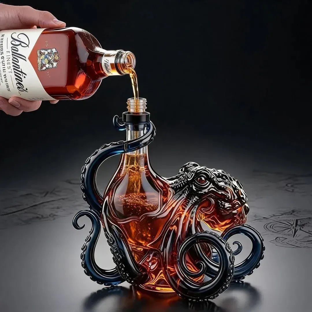 The Rum Edition 3D Octopus Bottle 🐙🥃