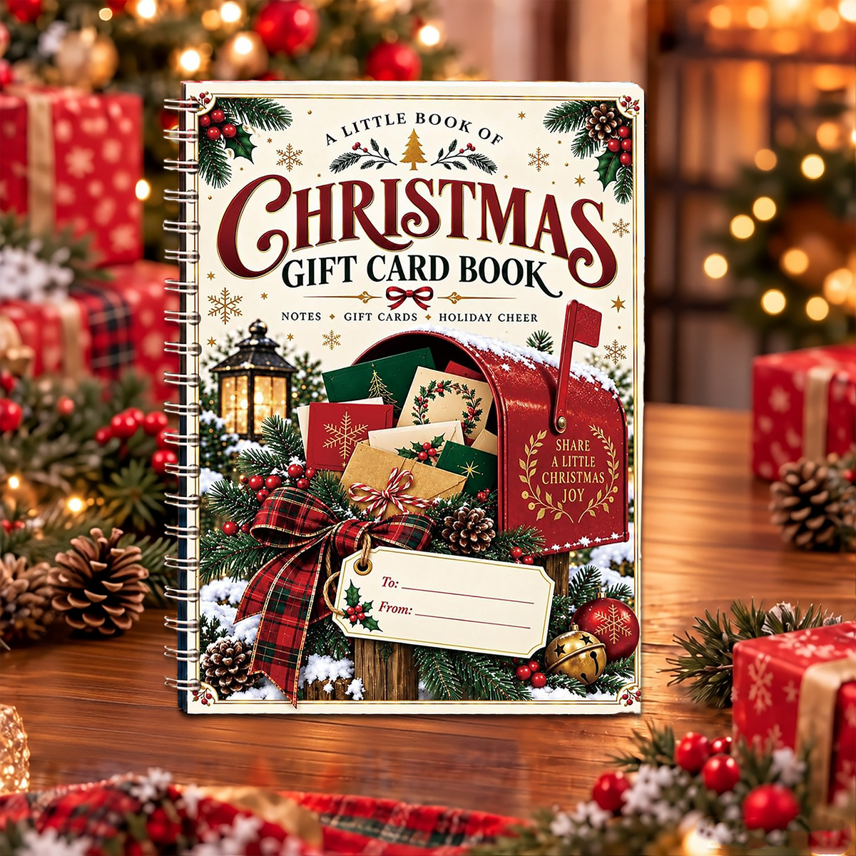 🎁 Christmas Gift Card Book