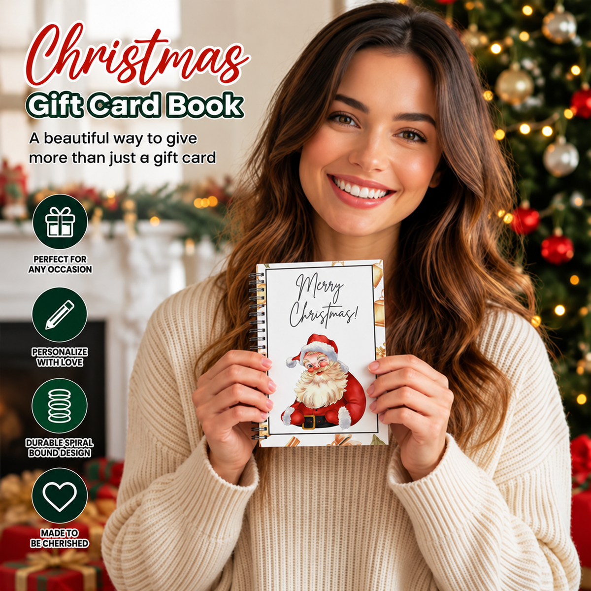🌲2026 Christmas Early-Bird Sale | Christmas Gift Card Book 70% OFF — Only $16.99