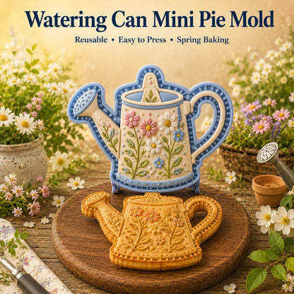 ⏳ Last Day 50% OFF – 🌸 8-Design Spring Garden Mini Pie Mold Collection | Reusable Embossed Molds for Shaping Detailed Bee, Butterfly, Ladybug, Sunflower, Cottage & More 🥧✨