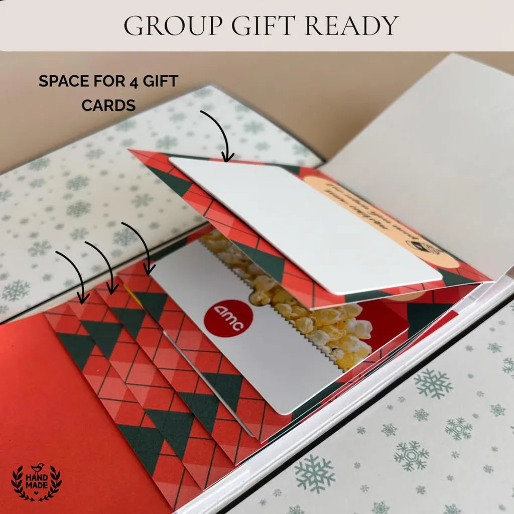 ⏰LAST DAY 50% OFF - 2026 New 🎅💳 Waterfall Christmas Gift Card Booklet ✨
