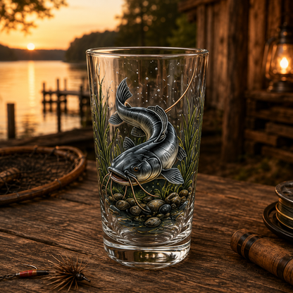 🎅🎅 2026 Christmas Gift 50% Off--✨🎣 The Last Cast Fishing Pint Glass Collection – 7 Unique Angler Designs