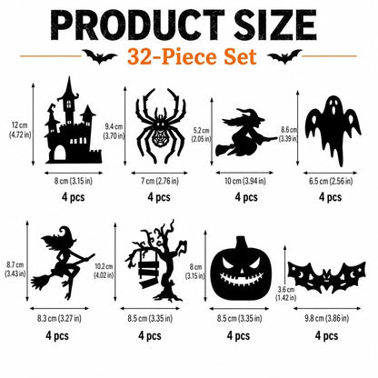 🔥2026 HOT SALE!! Halloween Glow in Dark Wall Stickers👻
