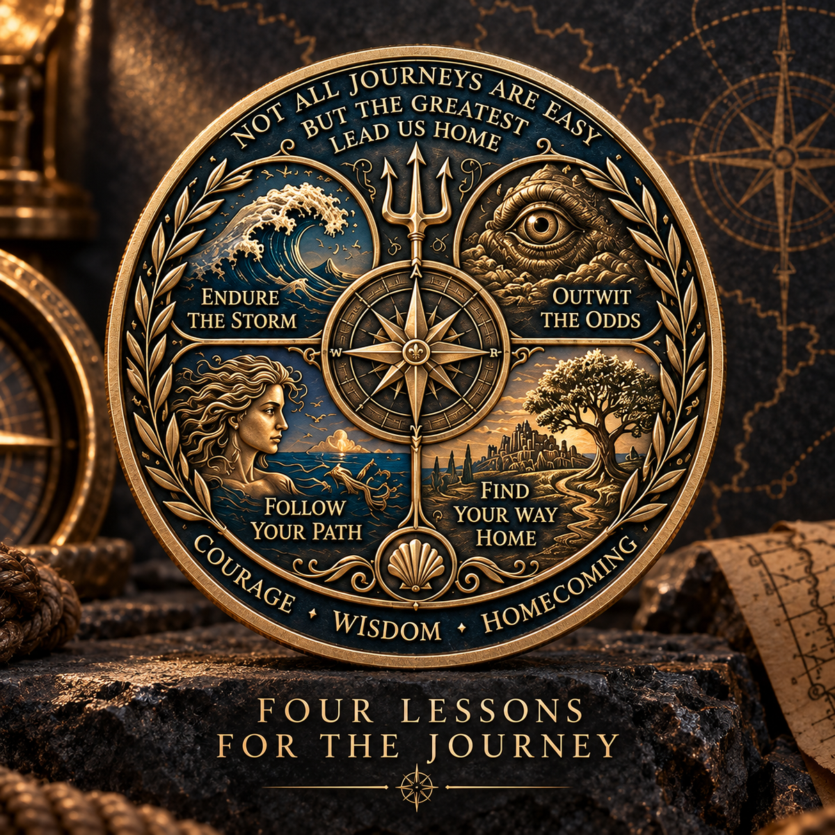 🎉🇺🇸 Limited Edition! 🔥The Journey Home Commemorative Coin
