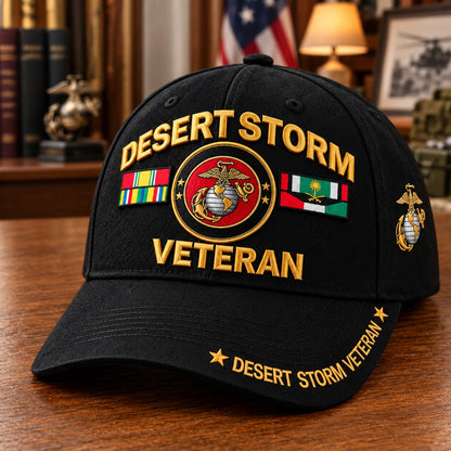 Desert Storm Veteran Cap – Your Service. Your Pride. (1991–2026 – 35TH ANNIVERSARY)
