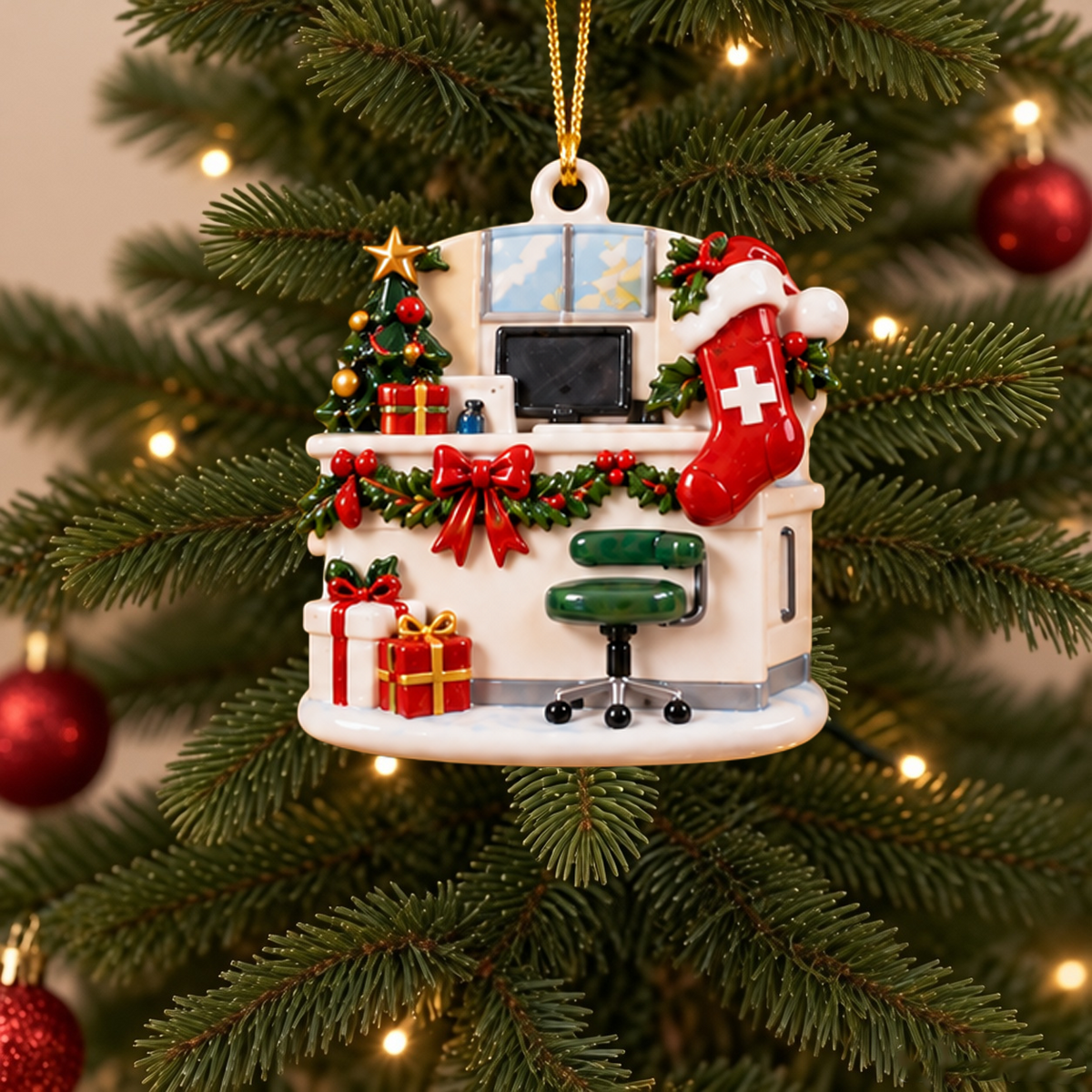 Tools Nurse Christmas Ornament