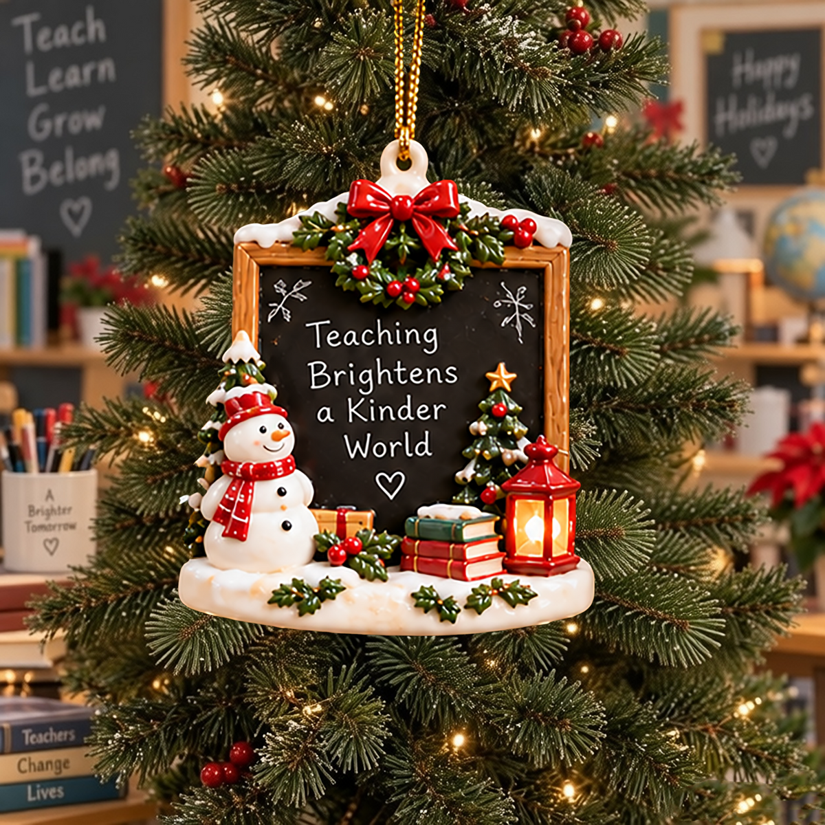 Teacher Christmas  Ornament