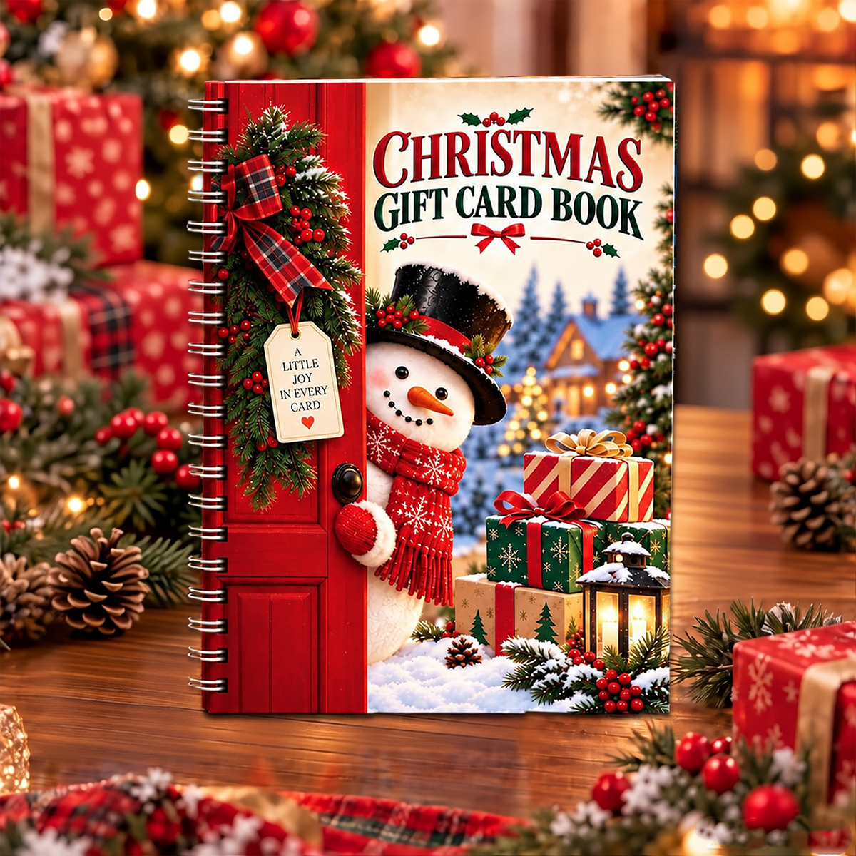 🎁 Christmas Gift Card Book