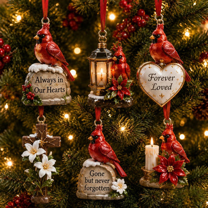 24 Days of Remembrance — Cardinal Christmas Ornament Collection & Keepsake Box 🕊️❤️