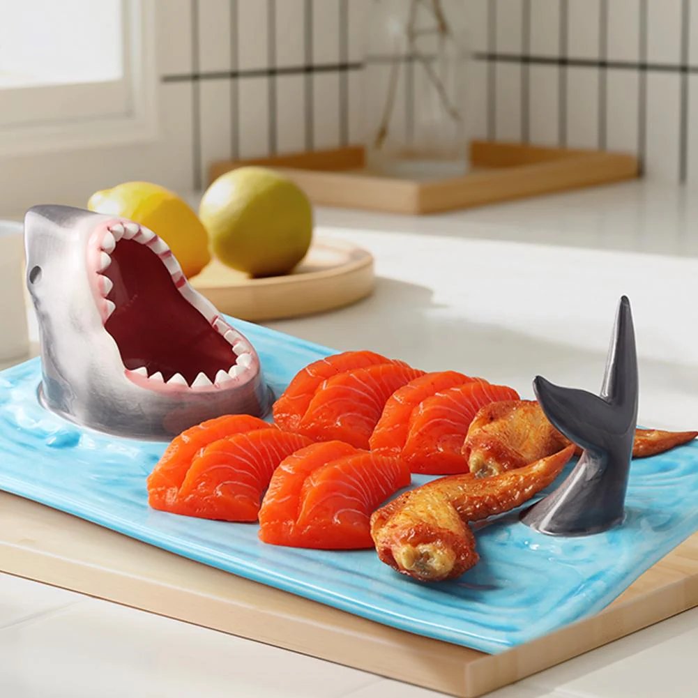 Hungry Shark Ceramic Plate