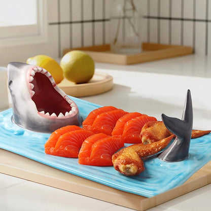 Hungry Shark Ceramic Plate