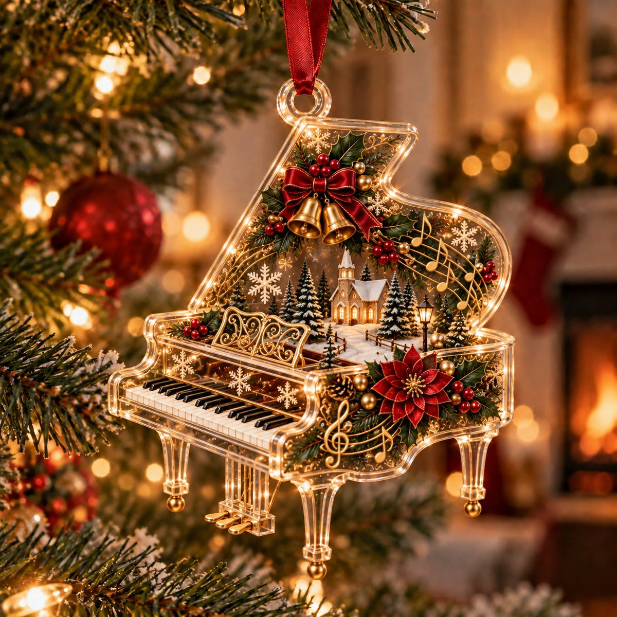 🔥Last Day 50% OFF - 🎄🎶 Christmas Melody Ornament