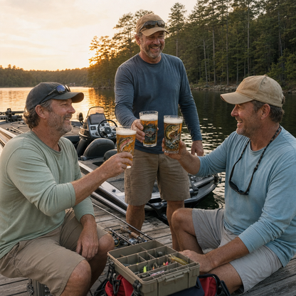 🎅🎅 2026 Christmas Gift 50% Off--✨🎣 The Last Cast Fishing Pint Glass Collection – 7 Unique Angler Designs