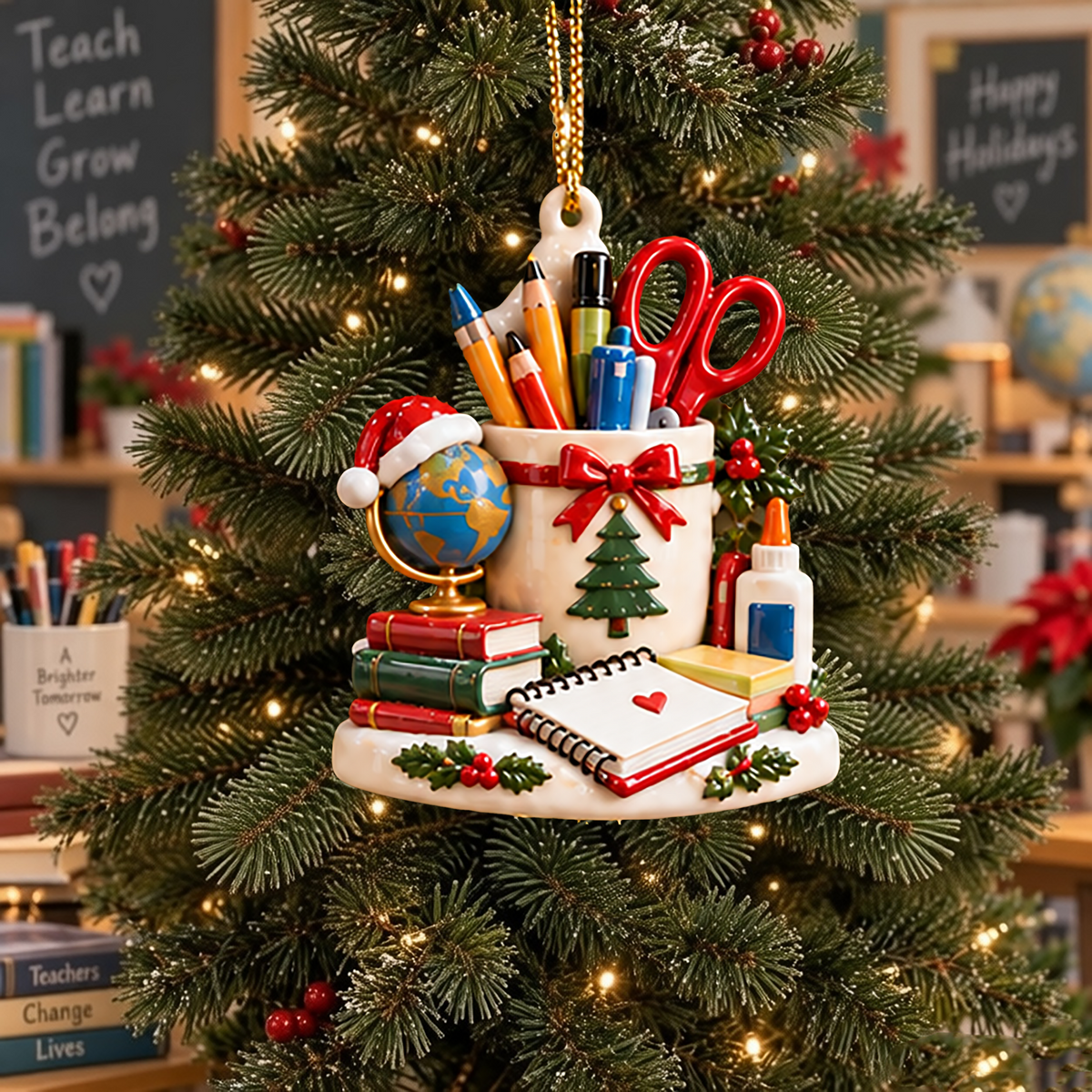 Teacher Christmas  Ornament