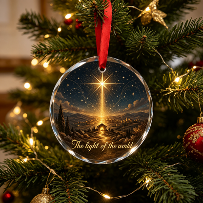 Jesus Nativity Story Christmas Ornament Set – 6 Collectible Pieces That Tell the Story of Christmas