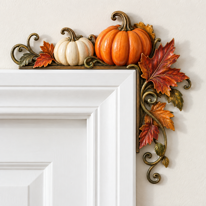 🍁 Autumn Door Corner Topper – Harvest & Faith Home Decor