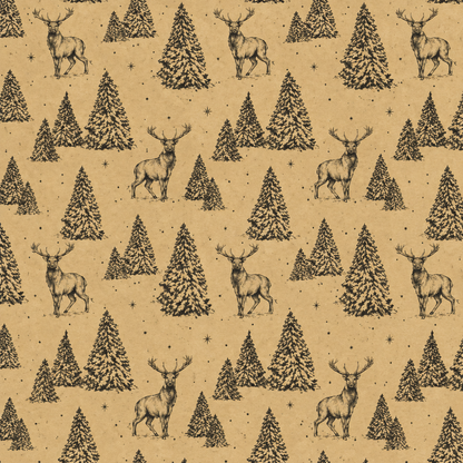 📰🎁 Retro Newspaper Christmas Paper Roll