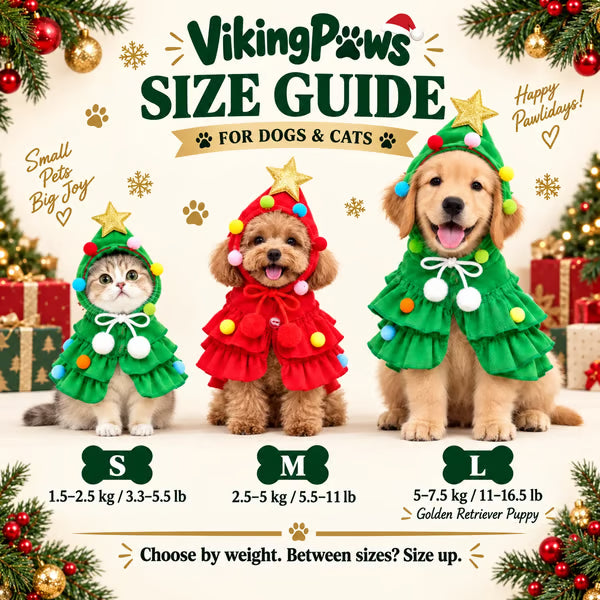 ⏰LAST DAY 50% OFF 🎄 Christmas Tree Dog Costume – Funny Holiday Pet Outfit 🐶🐱💕