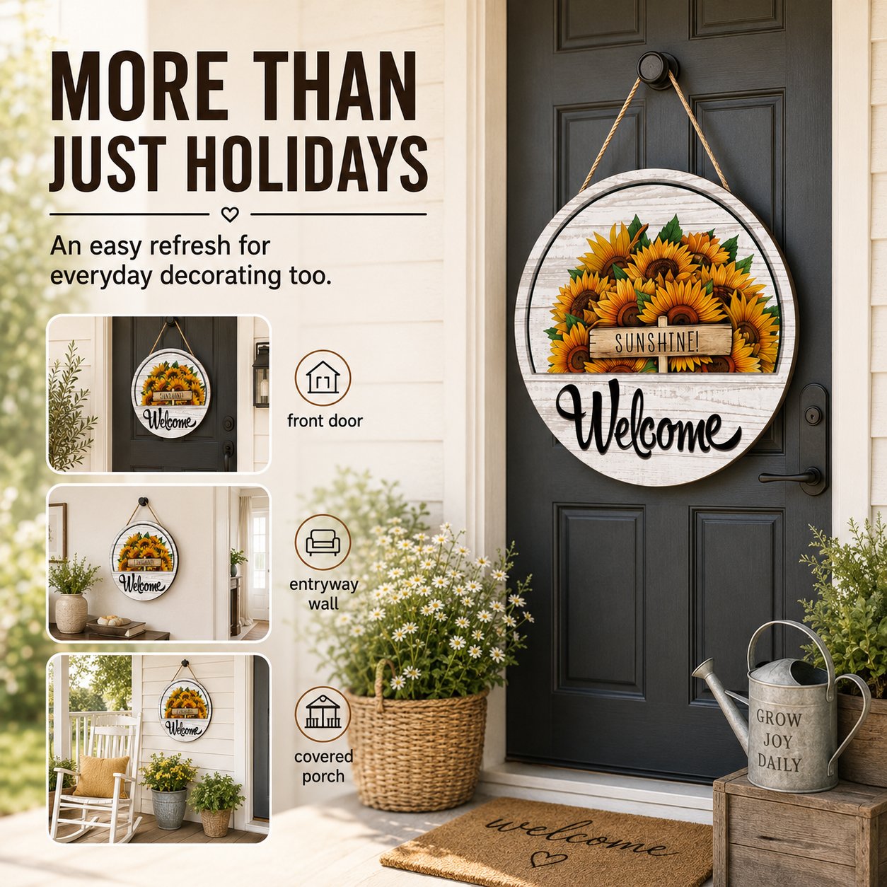 ✨✨ Refresh Your Door All Year — 16 Designs
