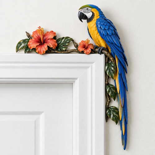 Blue & Gold Macaw Door Topper