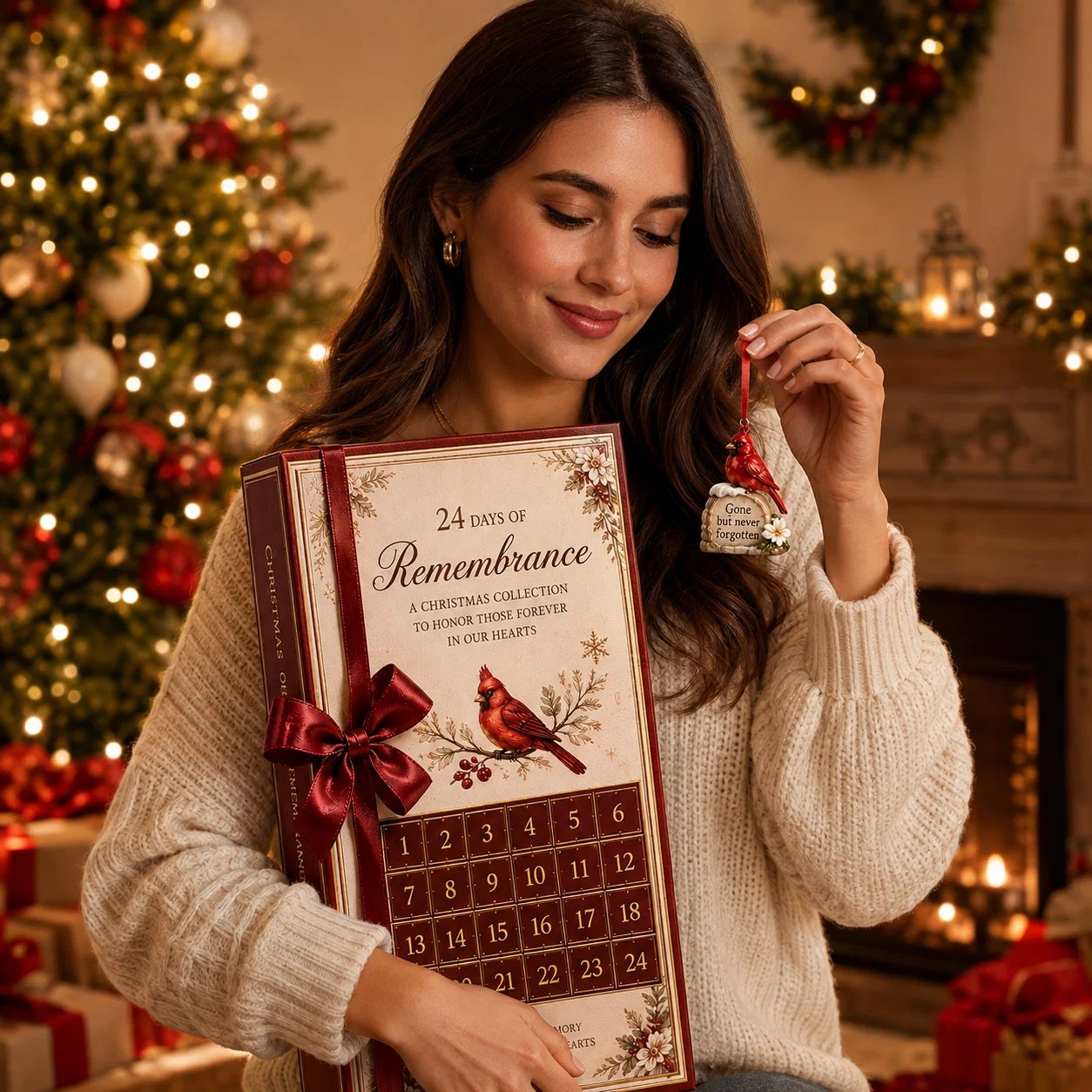 24 Days of Remembrance — Cardinal Christmas Ornament Collection & Keepsake Box 🕊️❤️