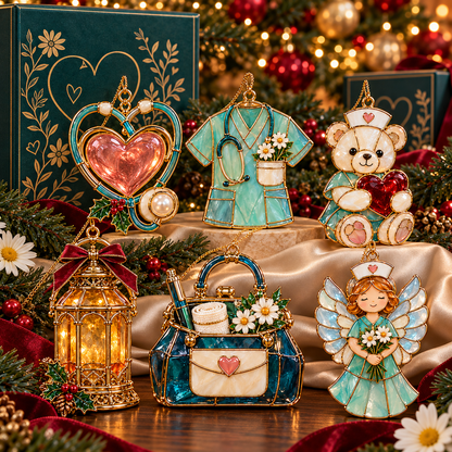✨ 2026 Nurse Thanksgiving Christmas Ornaments | 6-Piece Set
