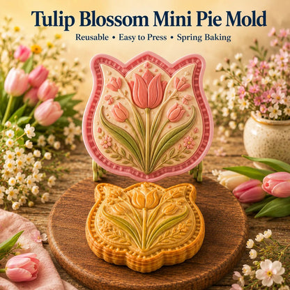 ⏳ Last Day 50% OFF – 🌸 8-Design Spring Garden Mini Pie Mold Collection | Reusable Embossed Molds for Shaping Detailed Bee, Butterfly, Ladybug, Sunflower, Cottage & More 🥧✨