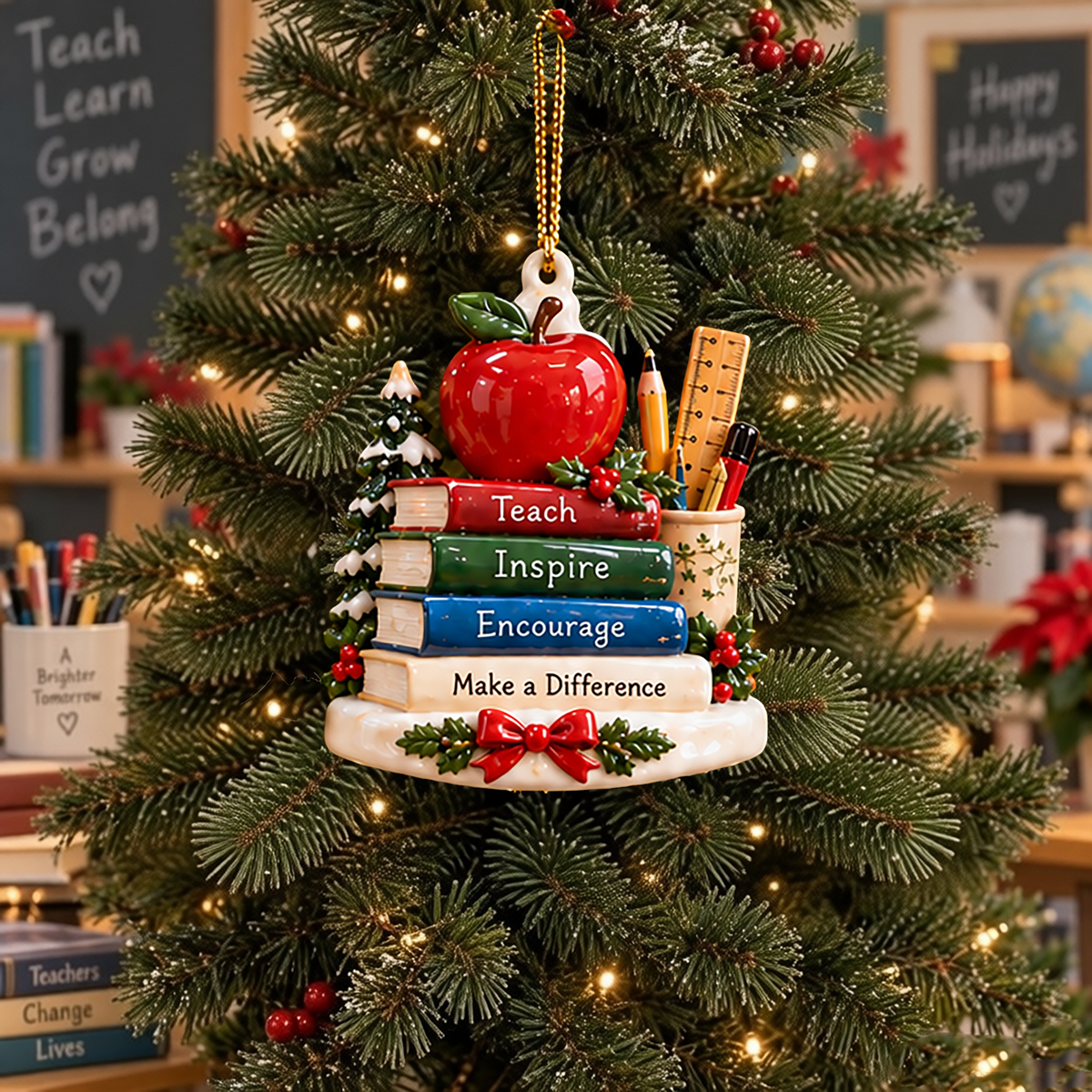 Teacher Christmas  Ornament