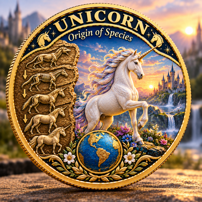 Origin of Species Commemorative Coin – Collectible Gift For Nature Lovers