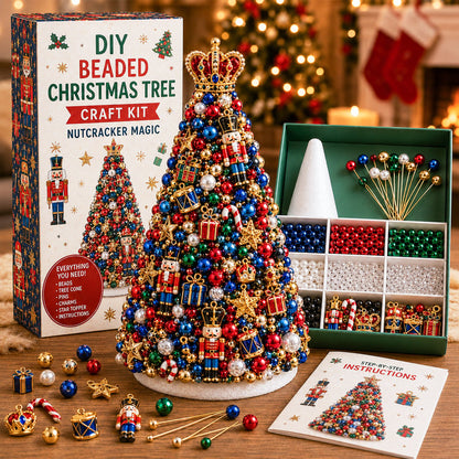 🔥Last Day 50% OFF - 🎄✨ DIY Beaded Christmas Tree Craft Kit