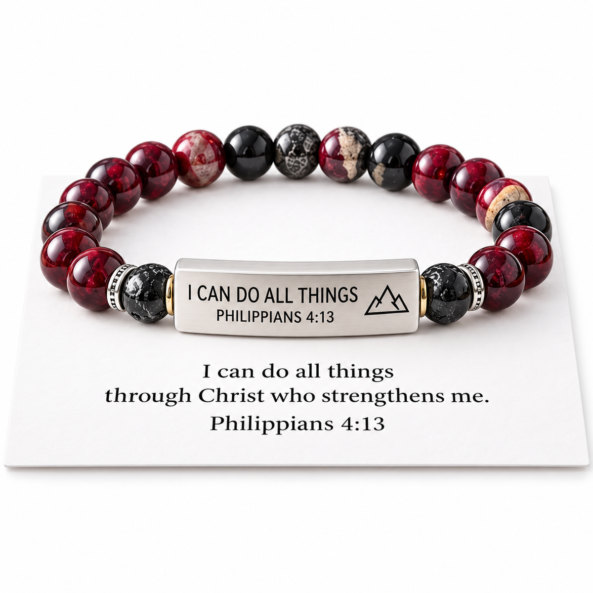 🔥LAST DAY 50% OFF - ✝️ Wear Your Verse Scripture Nameplate Bracelet👍(Limited Edition)