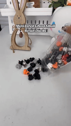 🔥Last Day 50% OFF - 🎃🦆Mini Ducks (✨Devil, Ghost, & Skeleton Designs)