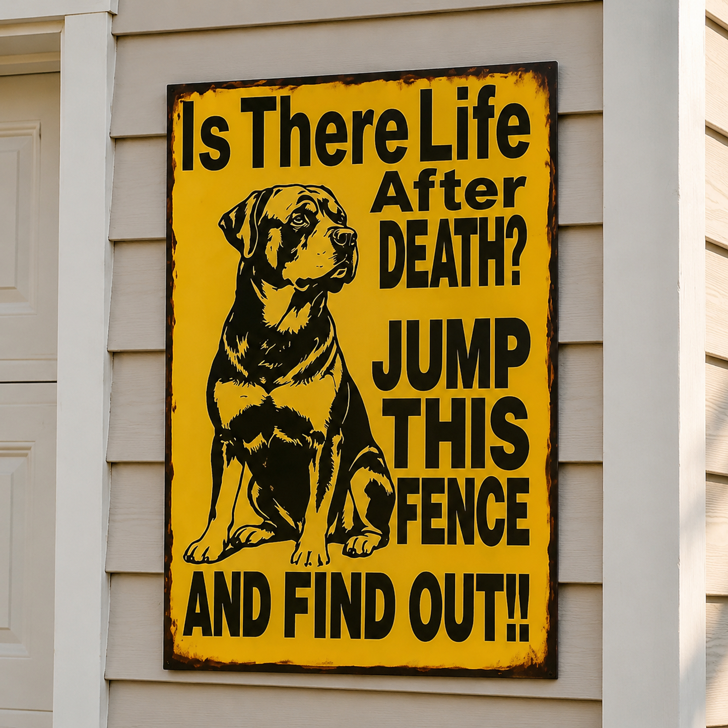 ⏳ Last Day 49% OFF – Funny Dog Metal Sign