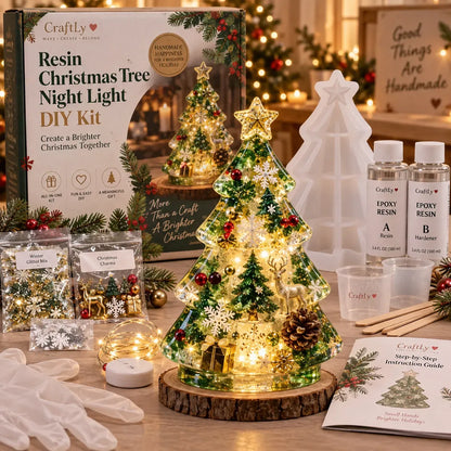 🎄 DIY Christmas Tree Night Light Kit 💕