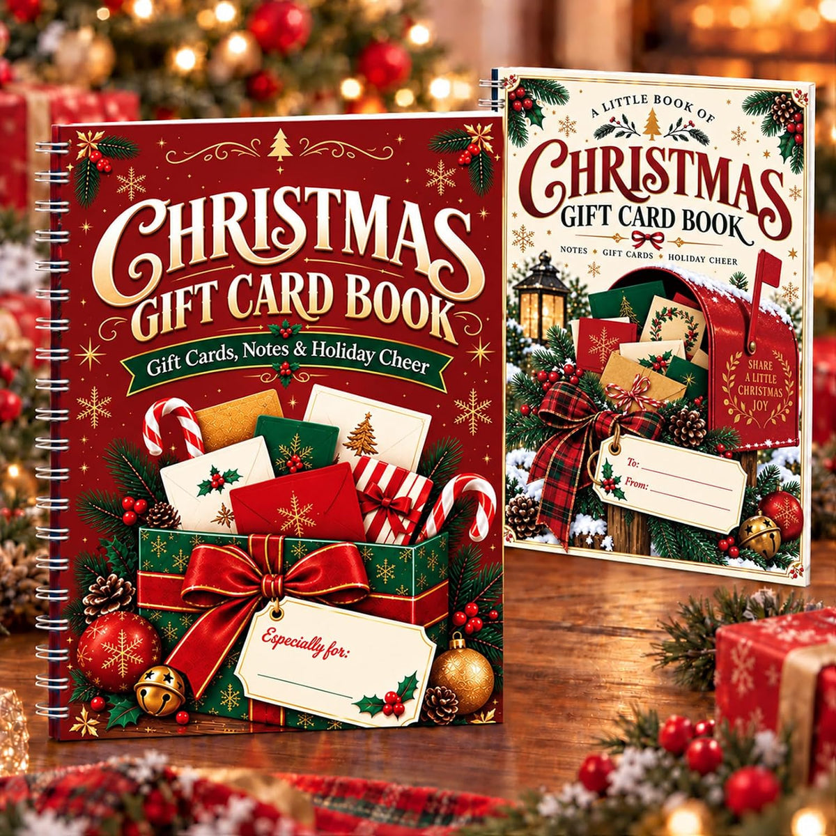 🎁 Christmas Gift Card Book