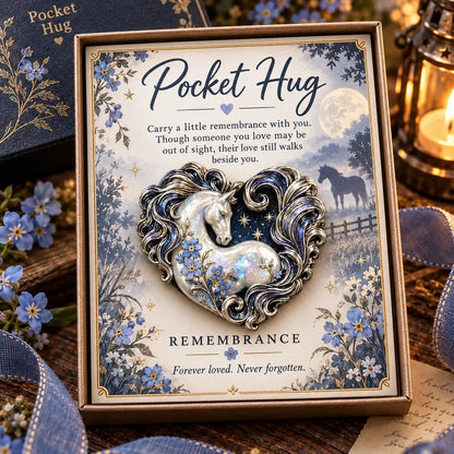 🔥 LAST DAY 50% OFF - 🐴 Pocket Hug Keepsake | A Little Reminder to Carry With You