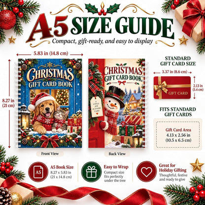 🎁 Christmas Gift Card Book