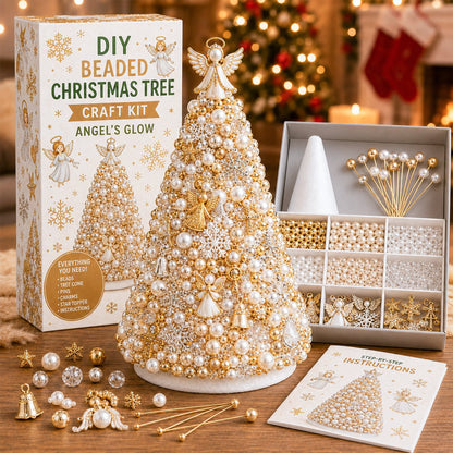 🔥Last Day 50% OFF - 🎄✨ DIY Beaded Christmas Tree Craft Kit