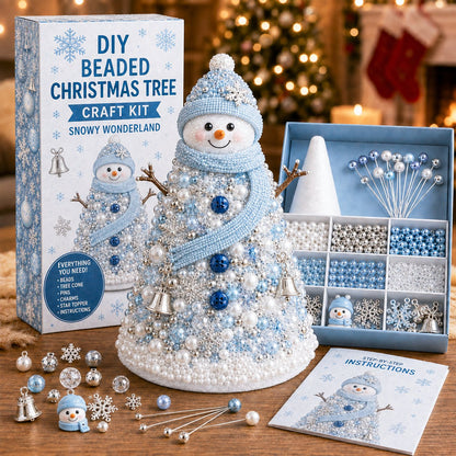🔥Last Day 50% OFF - 🎄✨ DIY Beaded Christmas Tree Craft Kit