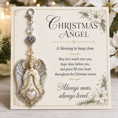 🎄Christmas Keepsake Keychain Card&Pocket Hug