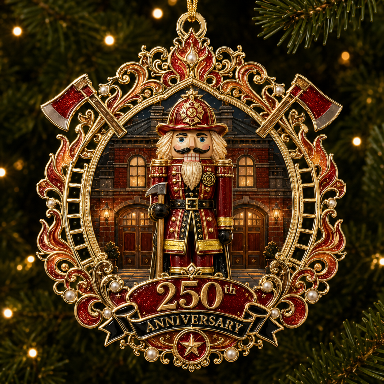 🔥 Limited Edition 🔥 250th Anniversary Hero Tribute Nutcracker Ornaments 🎄🇺🇸✨