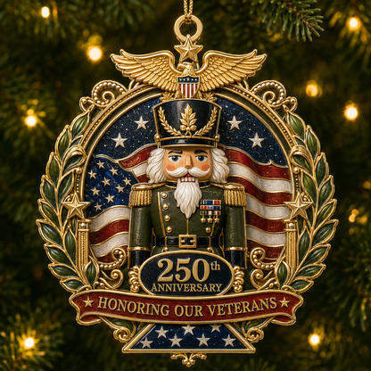🔥 Limited Edition 🔥 250th Anniversary Hero Tribute Nutcracker Ornaments 🎄🇺🇸✨