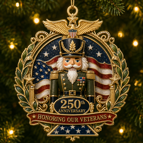 🔥 Limited Edition 🔥 250th Anniversary Hero Tribute Nutcracker Ornaments 🎄🇺🇸✨